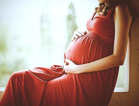 Low pain against the bottom of pregnancy
